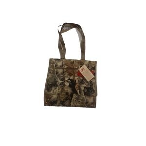 Signare Art of Tapestry‎ Cat Print Tote Purse Shopper Bag New With Tags